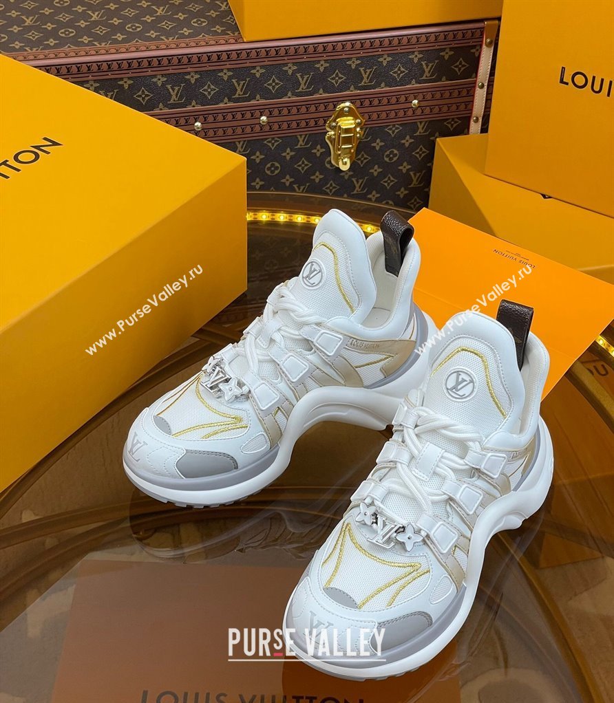 Louis Vuitton LV Archlight Sneakers in Mesh and Leather with Charm 2023 1121 (MD-231121020)