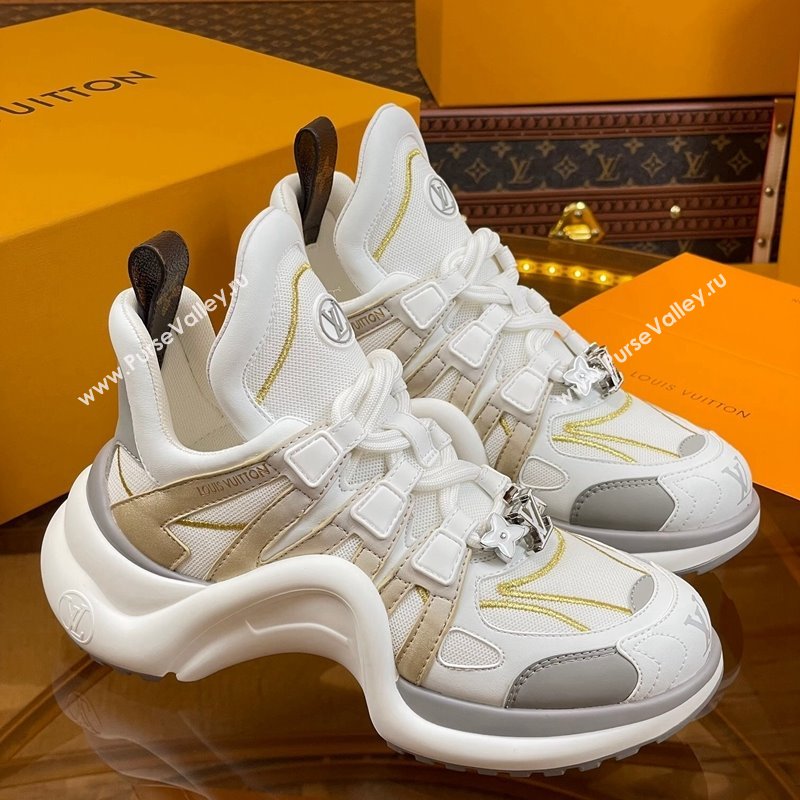 Louis Vuitton LV Archlight Sneakers in Mesh and Leather with Charm 2023 1121 (MD-231121020)