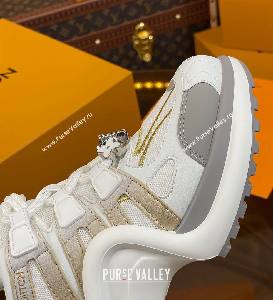 Louis Vuitton LV Archlight Sneakers in Mesh and Leather with Charm 2023 1121 (MD-231121020)