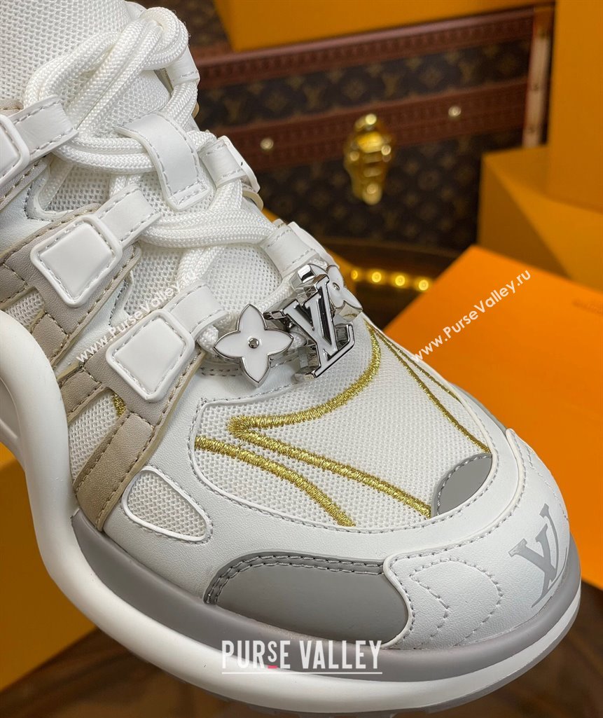 Louis Vuitton LV Archlight Sneakers in Mesh and Leather with Charm 2023 1121 (MD-231121020)