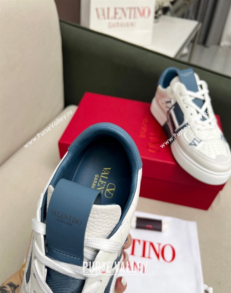 Valentino VL7N Low Banded Calfskin Sneakers Dark Blue 2023 1121 (MD-231121120)