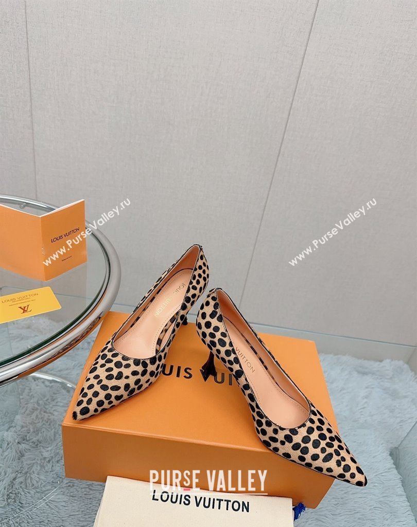 Louis Vuitton Blossom Pumps 7.5cm in Animal Print 2023 1ACAUX (MD-231121054)