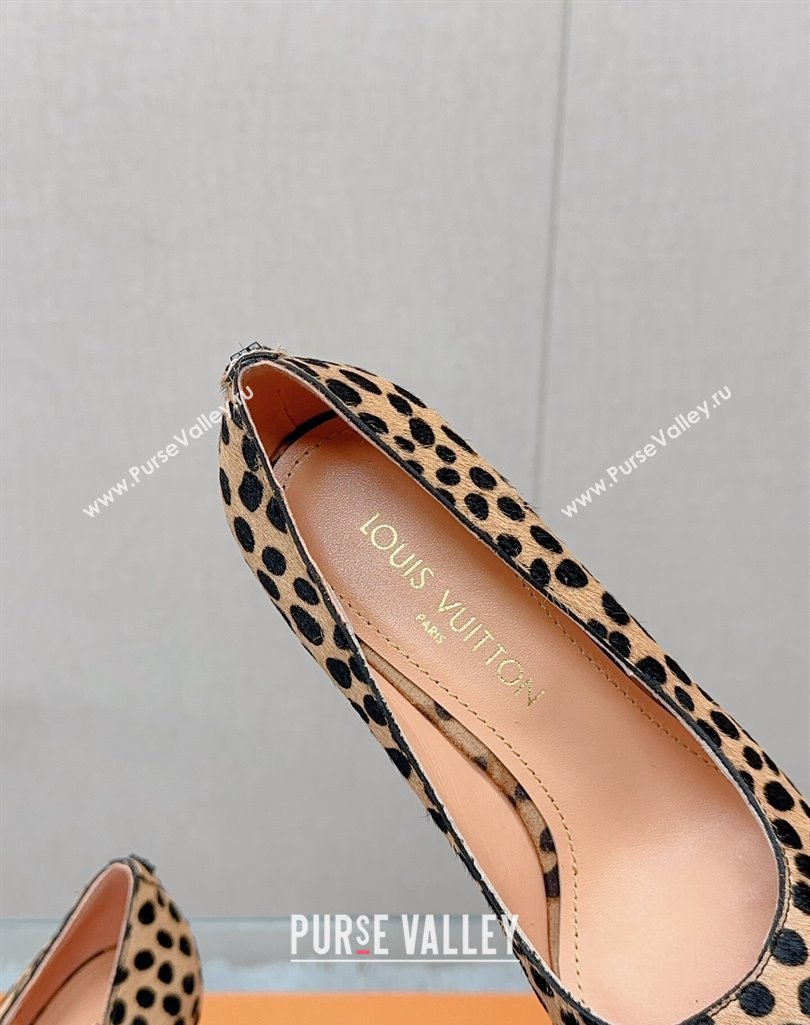 Louis Vuitton Blossom Pumps 7.5cm in Animal Print 2023 1ACAUX (MD-231121054)