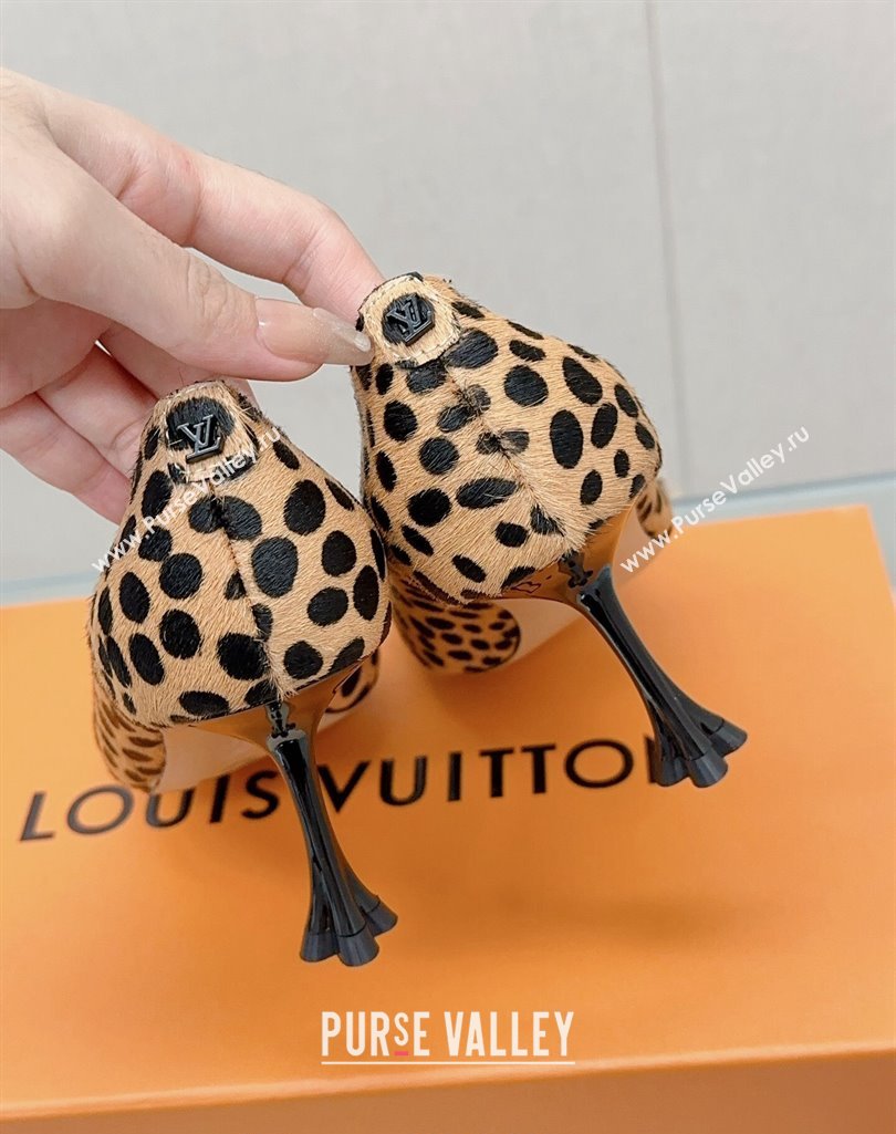 Louis Vuitton Blossom Pumps 7.5cm in Animal Print 2023 1ACAUX (MD-231121054)