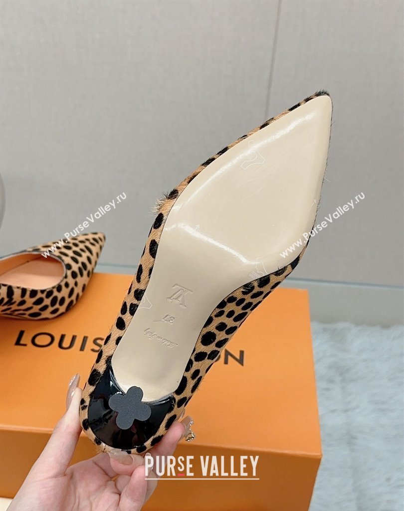 Louis Vuitton Blossom Pumps 7.5cm in Animal Print 2023 1ACAUX (MD-231121054)