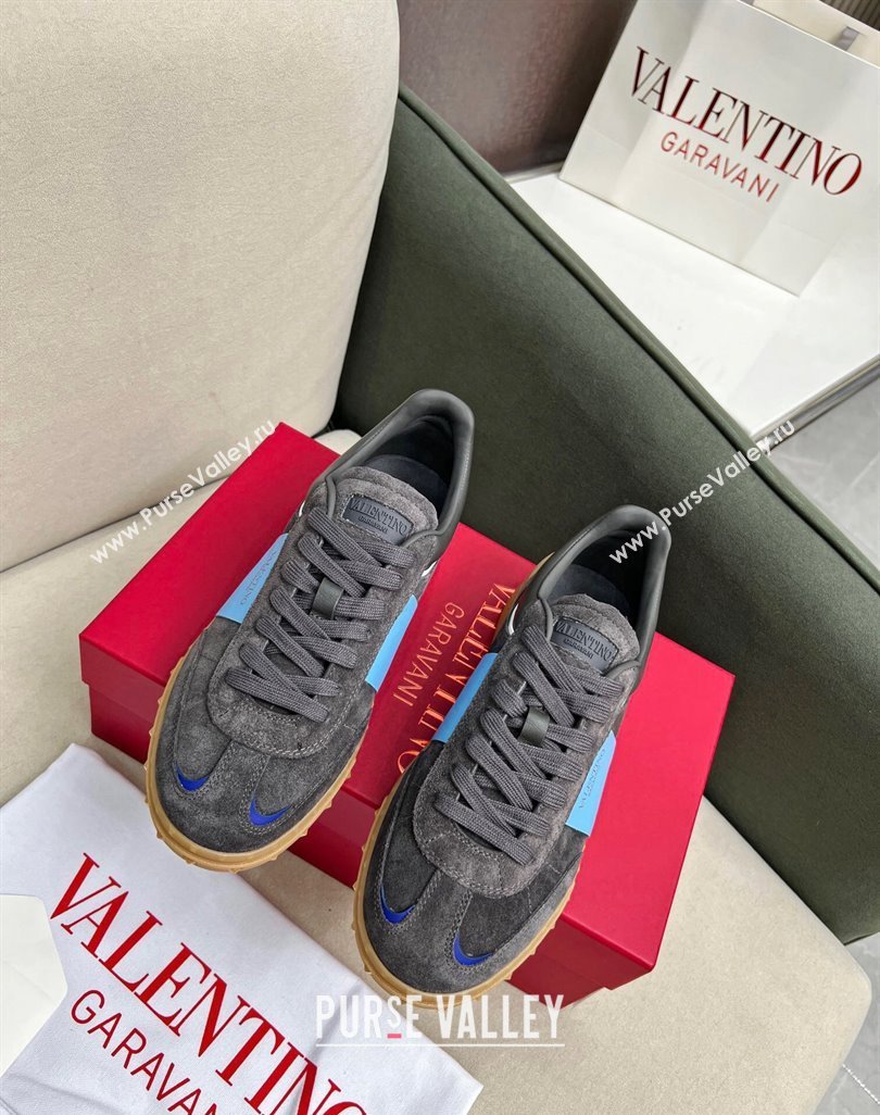 Valentino Upvillage Sneakers in Suede Black 2023 (MD-231218086)