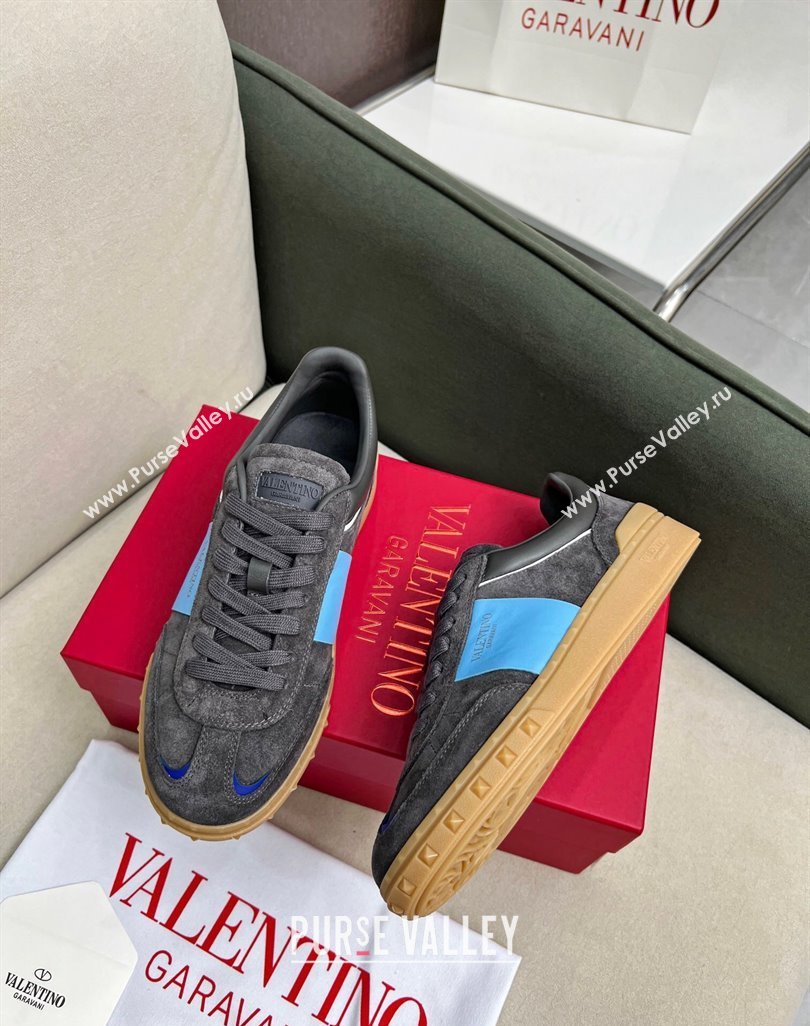 Valentino Upvillage Sneakers in Suede Black 2023 (MD-231218086)