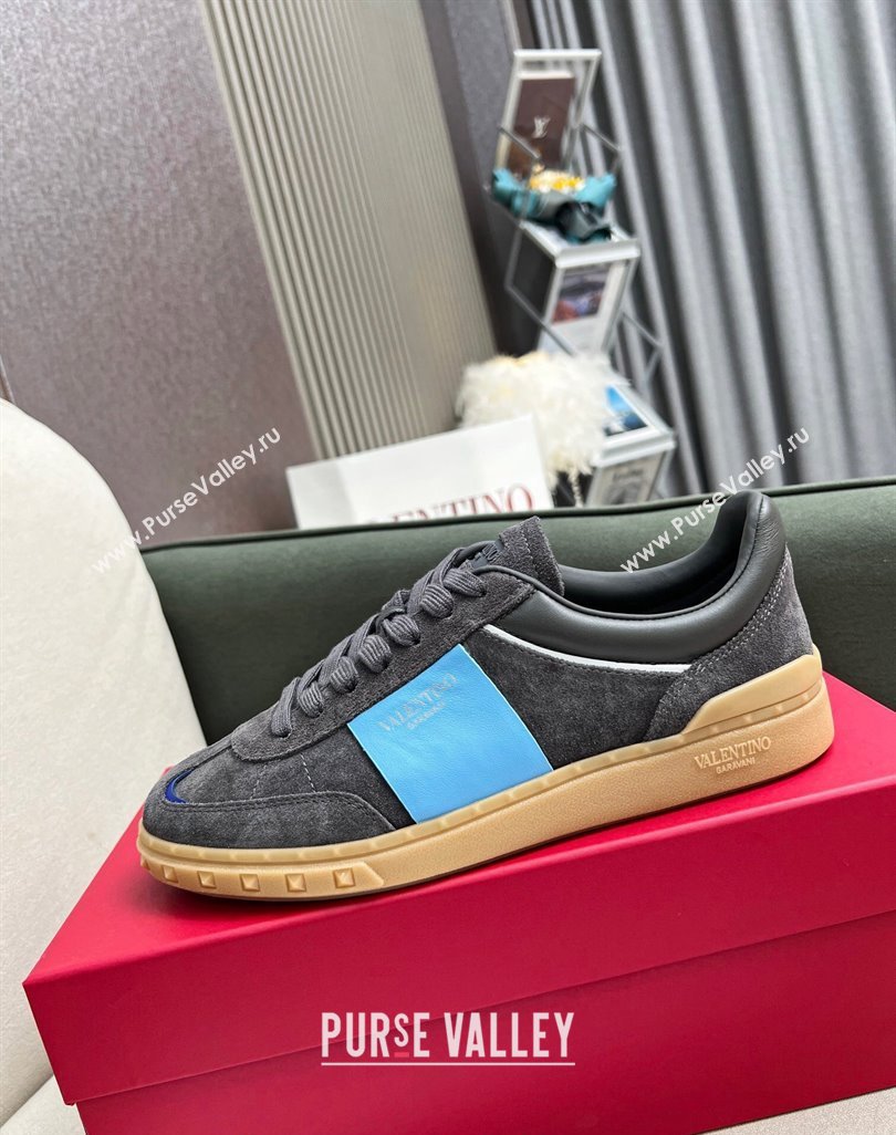 Valentino Upvillage Sneakers in Suede Black 2023 (MD-231218086)