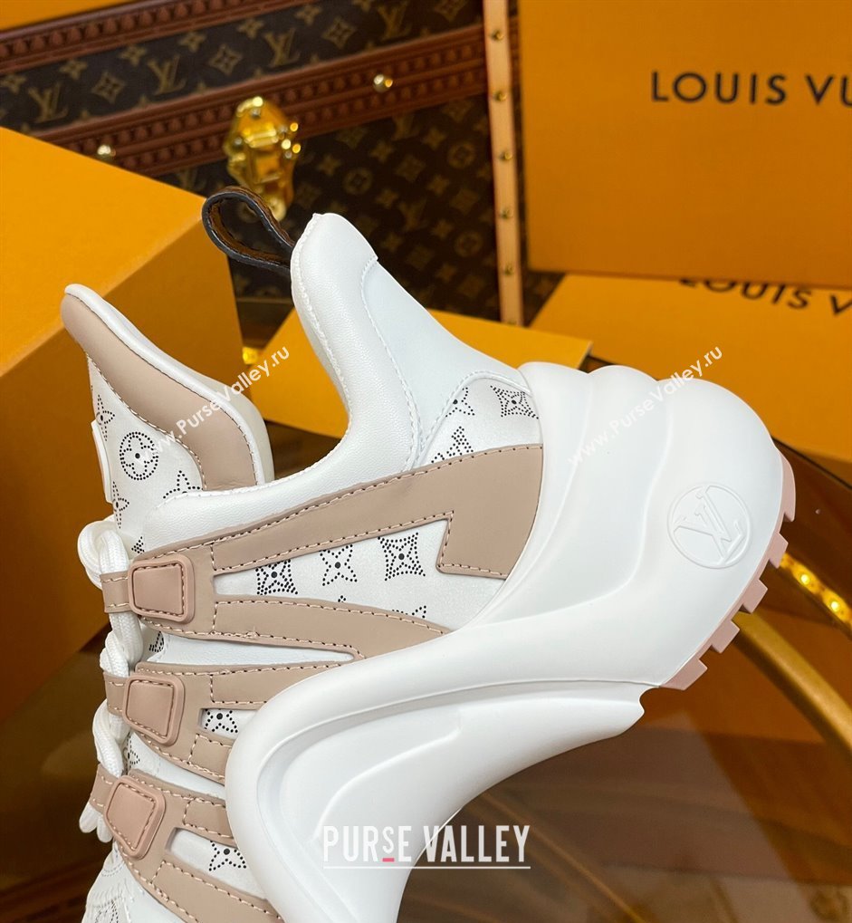 Louis Vuitton LV Archlight Sneakers in Perforated Leather Light Pink 2023 1ACGNS (MD-231218068)