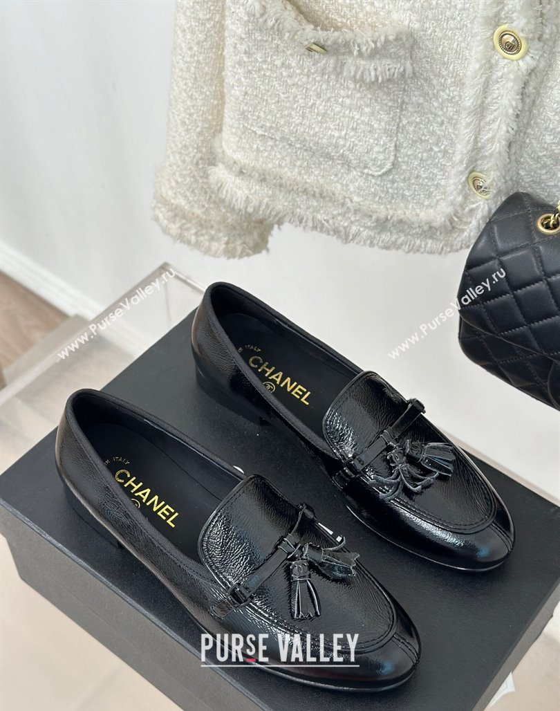 Chanel Calfskin Loafers with Fringe White 2024 CH010802 (MD-240108010)