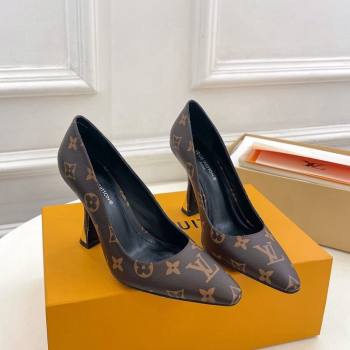 Louis Vuitton Sparkle Pumps 9.5cm in Monogram Canvas 2024 1ABPJC (MD-240105145)