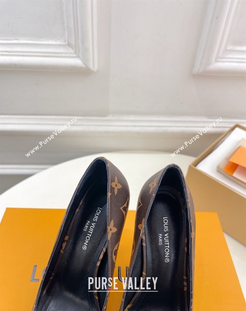 Louis Vuitton Sparkle Pumps 9.5cm in Monogram Canvas 2024 1ABPJC (MD-240105145)