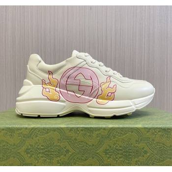 Gucci Rhyton 2024s Chinese New Year Sneaker with Interlocking G White/Pink (MD-240105095)