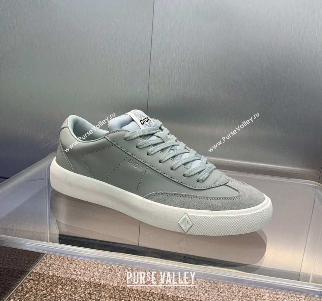 Dior Mens B101 Sneakers in Smooth Calfskin and Suede Grey 2024 (MD-240106004)