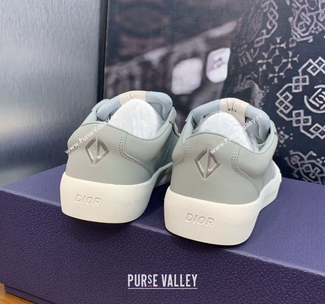 Dior Mens B101 Sneakers in Smooth Calfskin and Suede Grey 2024 (MD-240106004)