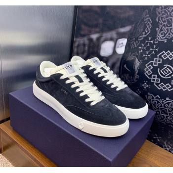 Dior Mens B101 Sneakers in Suede Upper Black 2024 (MD-240106013)