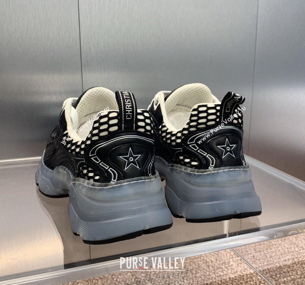 Dior Vibe Sneakers in Black Technical Fabric, Mesh and Rubber 2024 (MD-240106019)