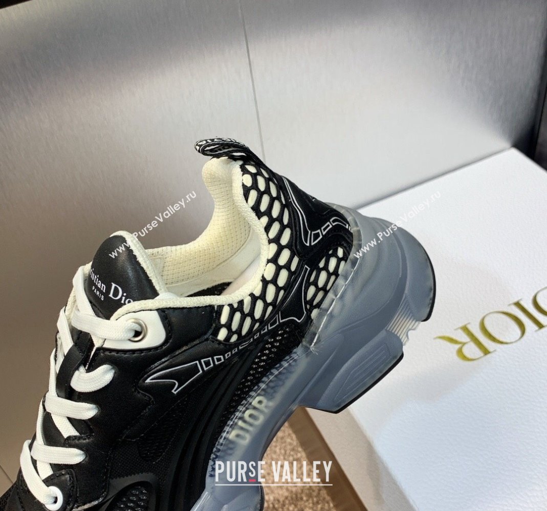 Dior Vibe Sneakers in Black Technical Fabric, Mesh and Rubber 2024 (MD-240106019)