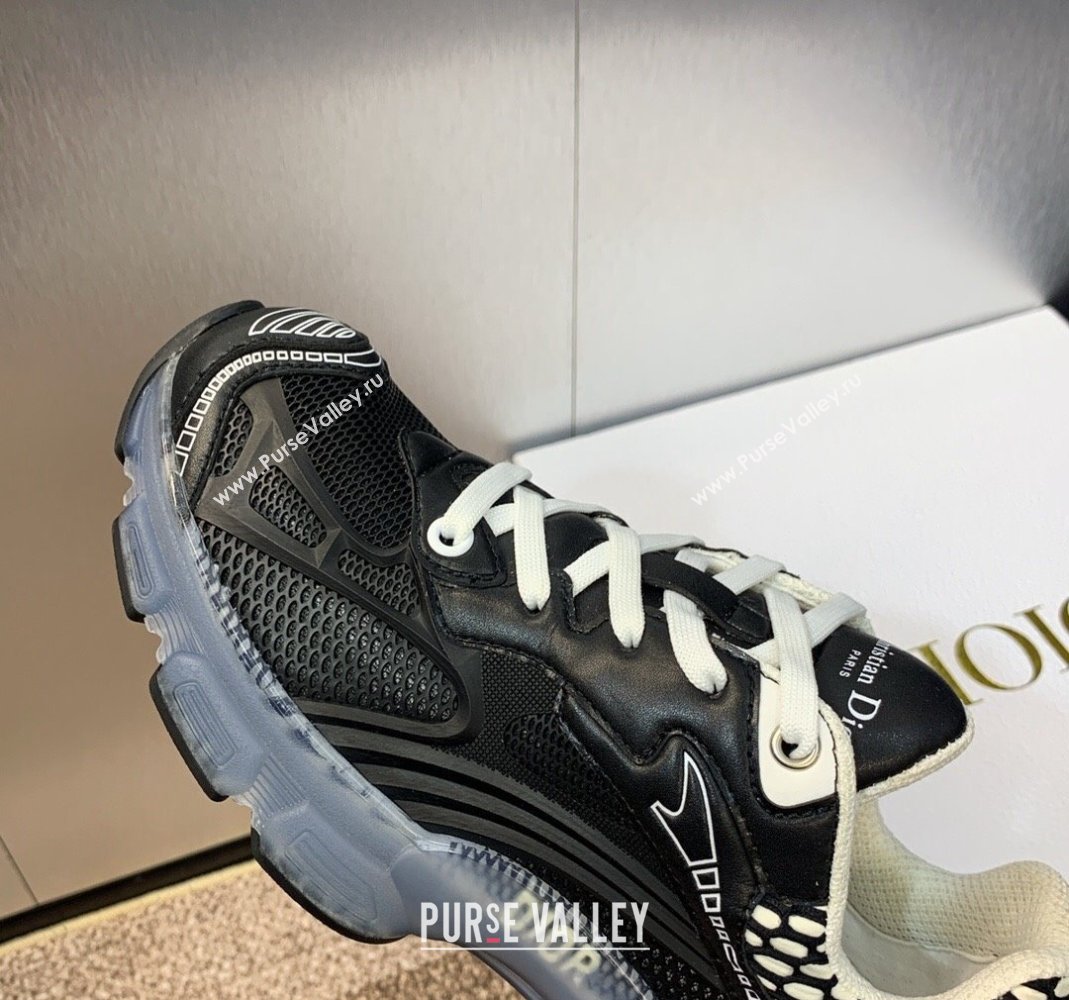 Dior Vibe Sneakers in Black Technical Fabric, Mesh and Rubber 2024 (MD-240106019)