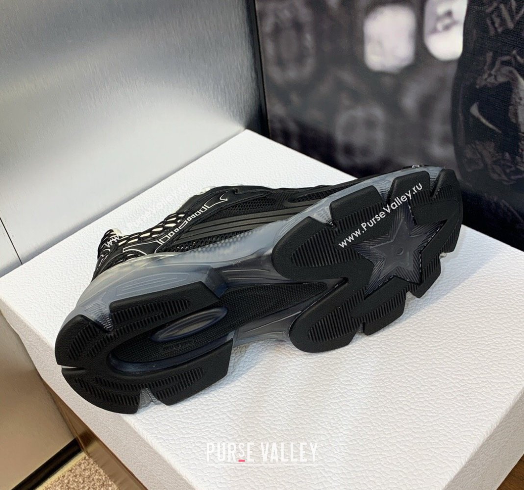 Dior Vibe Sneakers in Black Technical Fabric, Mesh and Rubber 2024 (MD-240106019)