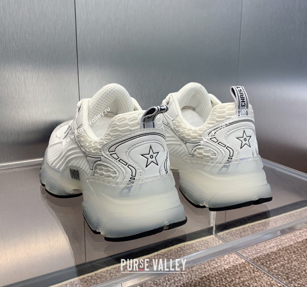 Dior Vibe Sneakers in White Technical Fabric, Mesh and Rubber 2024 (MD-240106020)