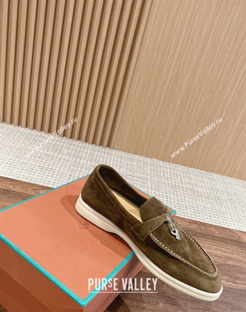 LP Summer Charms Walk Loafers in Suede Green 2 2024 Top LP010901 (KL-240109076)