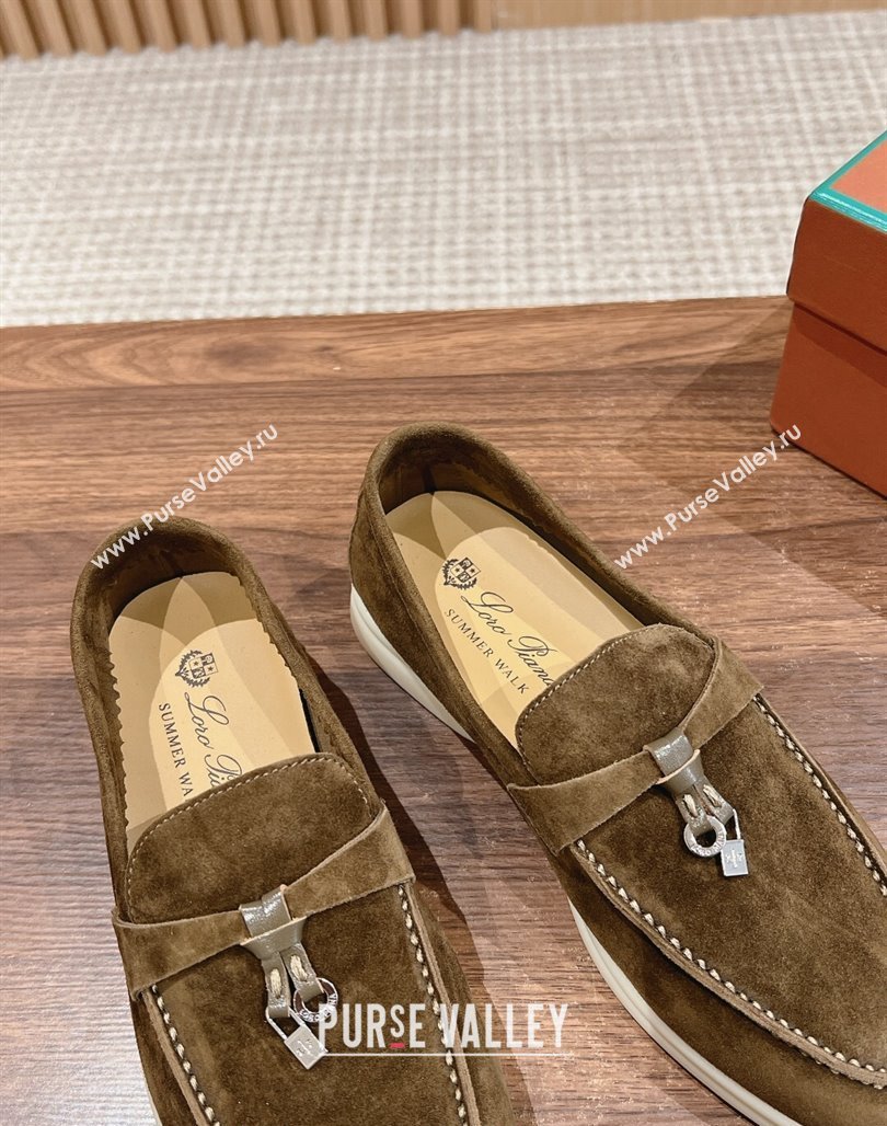 LP Summer Charms Walk Loafers in Suede Green 2 2024 Top LP010901 (KL-240109076)