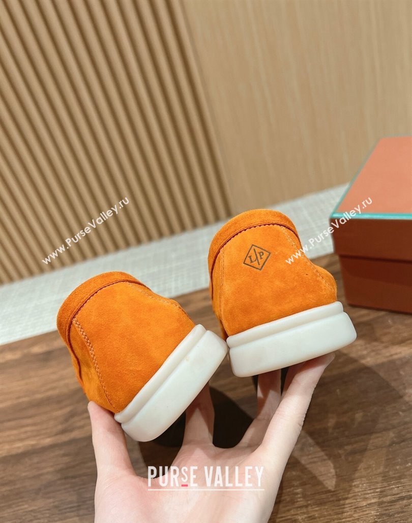 LP Summer Charms Walk Loafers in Suede Orange 2024 Top LP010901 (KL-240109084)