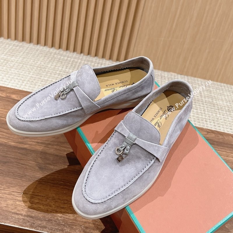 LP Summer Charms Walk Loafers in Suede Dusty Purple 2024 Top LP010901 (KL-240109086)