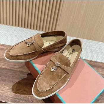 LP Summer Charms Walk Loafers in Suede Brown 2024 Top LP010901 (KL-240109087)