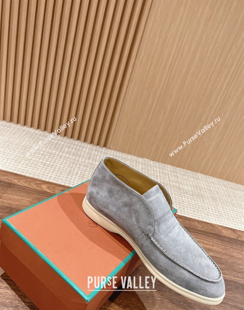 LP Open Walk Chukka Boots in Suede Grey 2 202402 Top LP010901 (KL-240109089)