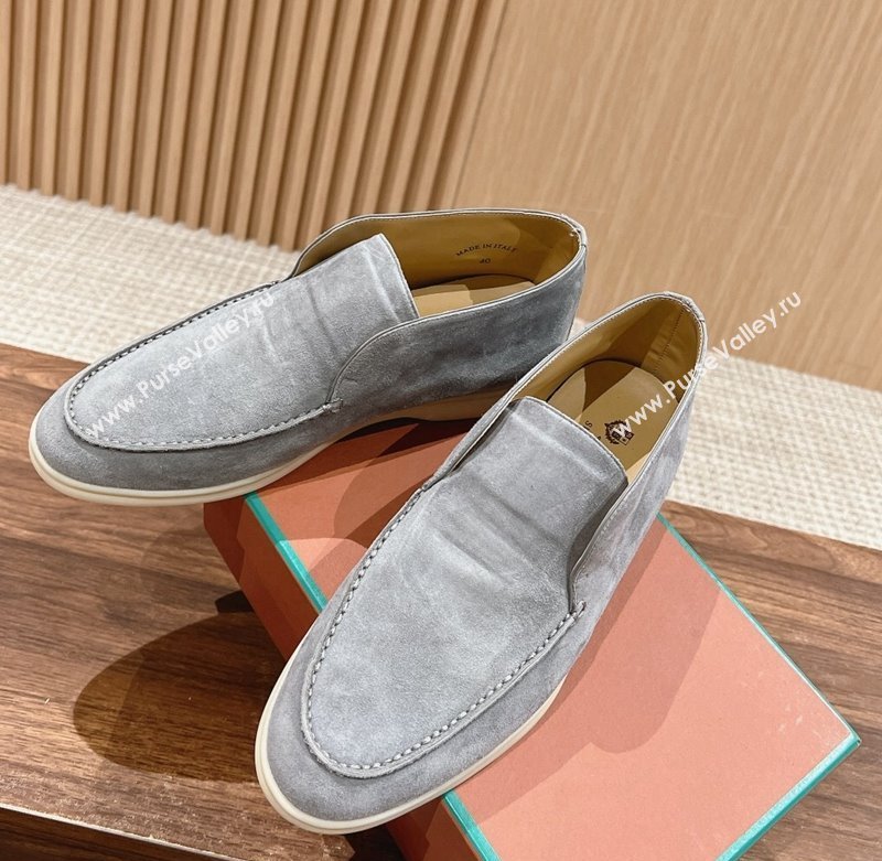 LP Open Walk Chukka Boots in Suede Grey 2 202402 Top LP010901 (KL-240109089)