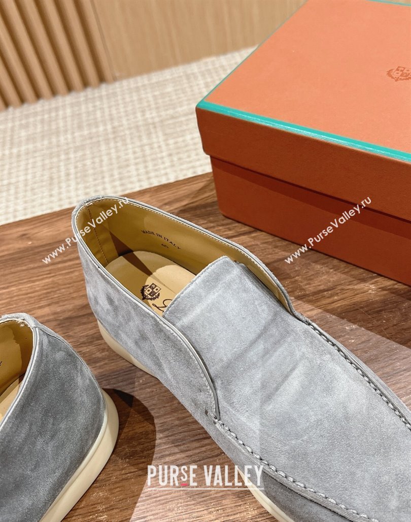 LP Open Walk Chukka Boots in Suede Grey 2 202402 Top LP010901 (KL-240109089)