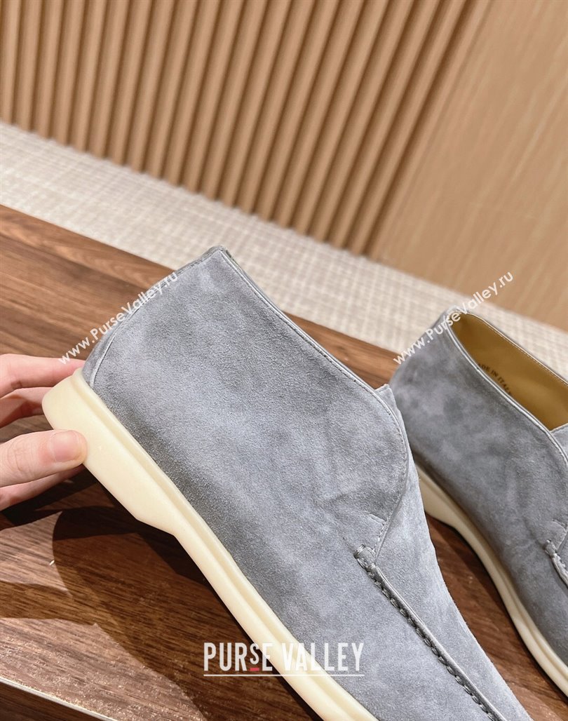 LP Open Walk Chukka Boots in Suede Grey 2 202402 Top LP010901 (KL-240109089)