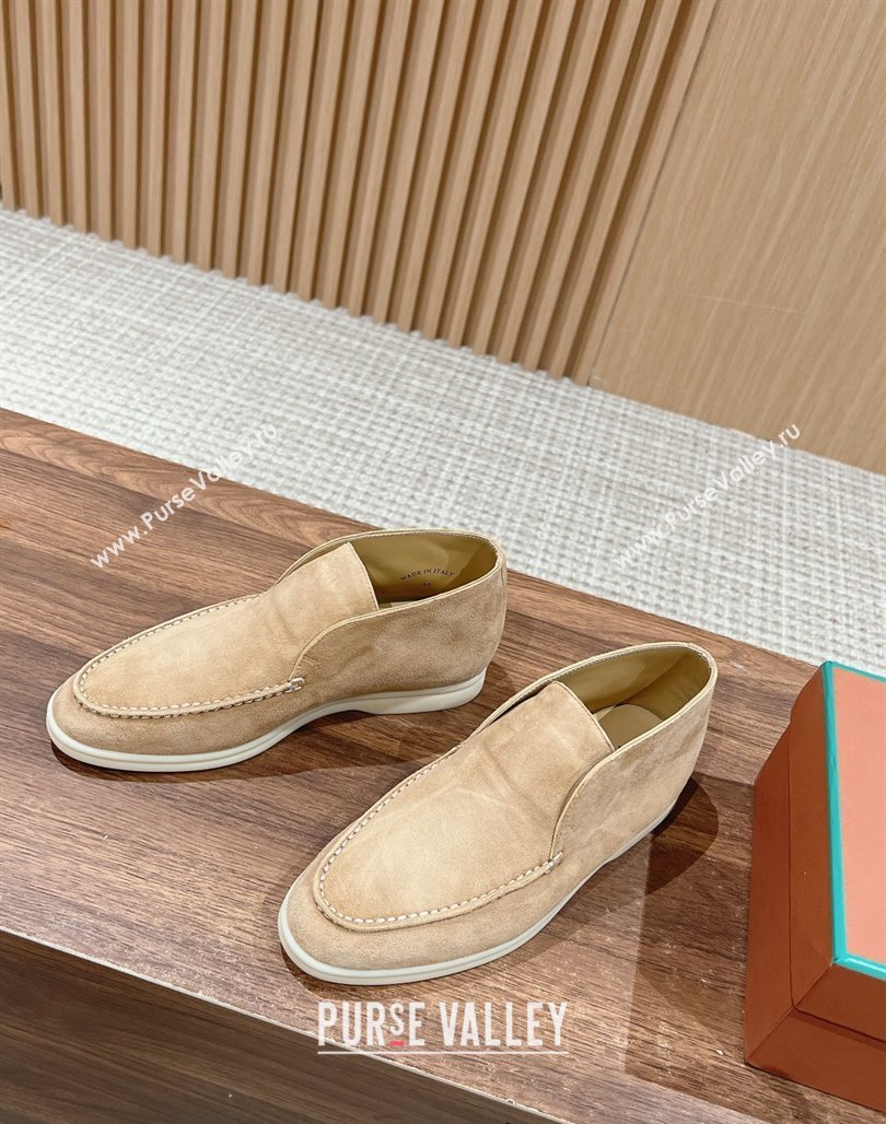 LP Open Walk Chukka Boots in Suede Beige 202402 Top LP010901 (KL-240109092)
