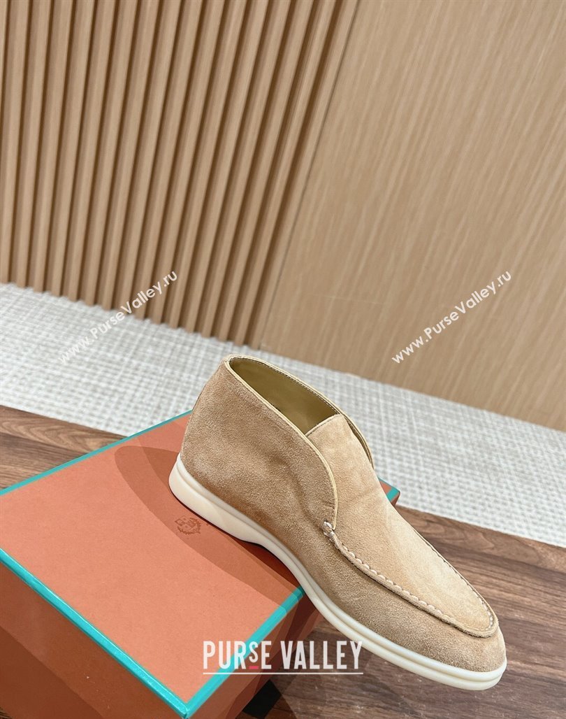 LP Open Walk Chukka Boots in Suede Beige 202402 Top LP010901 (KL-240109092)