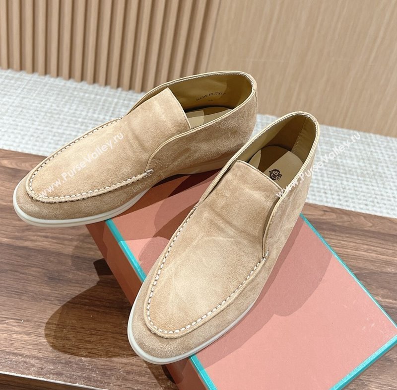 LP Open Walk Chukka Boots in Suede Beige 202402 Top LP010901 (KL-240109092)