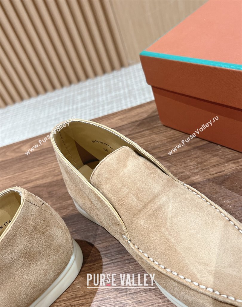 LP Open Walk Chukka Boots in Suede Beige 202402 Top LP010901 (KL-240109092)