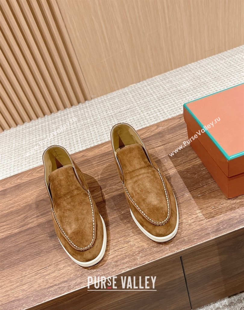 LP Open Walk Chukka Boots in Suede Dark Brown 202402 Top LP010901 (KL-240109093)