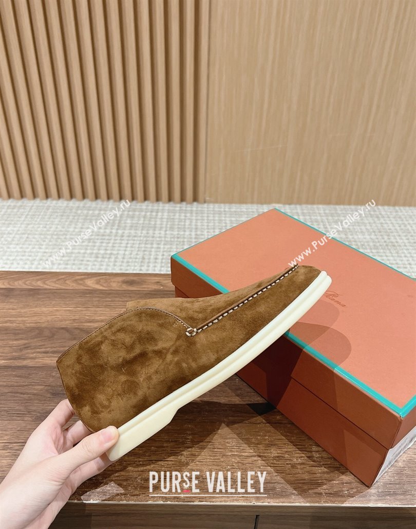 LP Open Walk Chukka Boots in Suede Dark Brown 202402 Top LP010901 (KL-240109093)