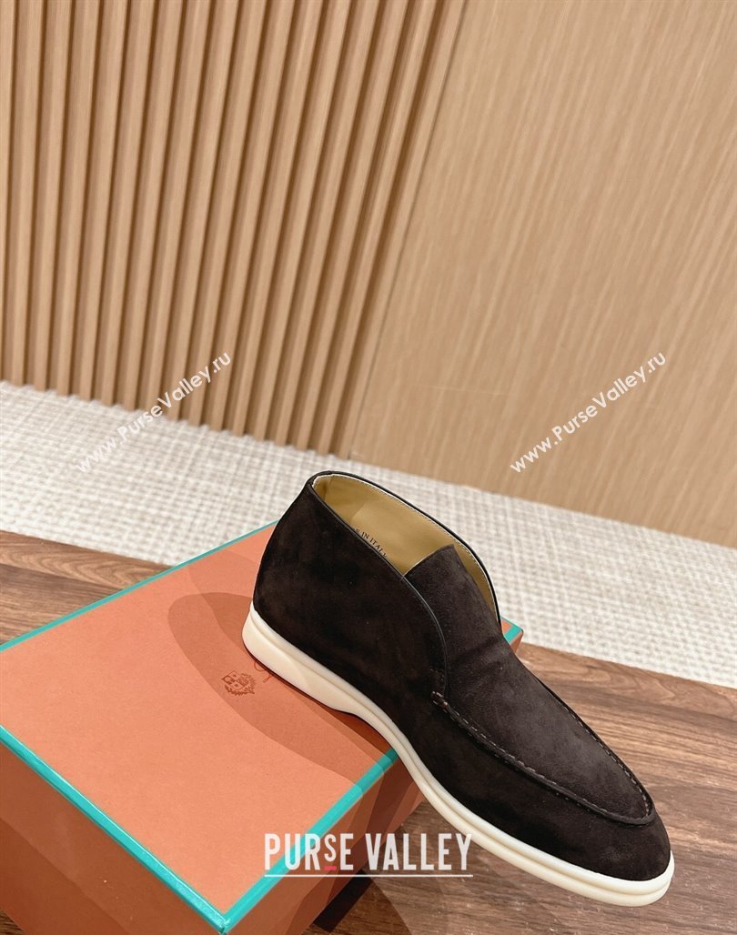 LP Open Walk Chukka Boots in Suede Dusty Brown 202402 Top LP010901 (KL-240109094)