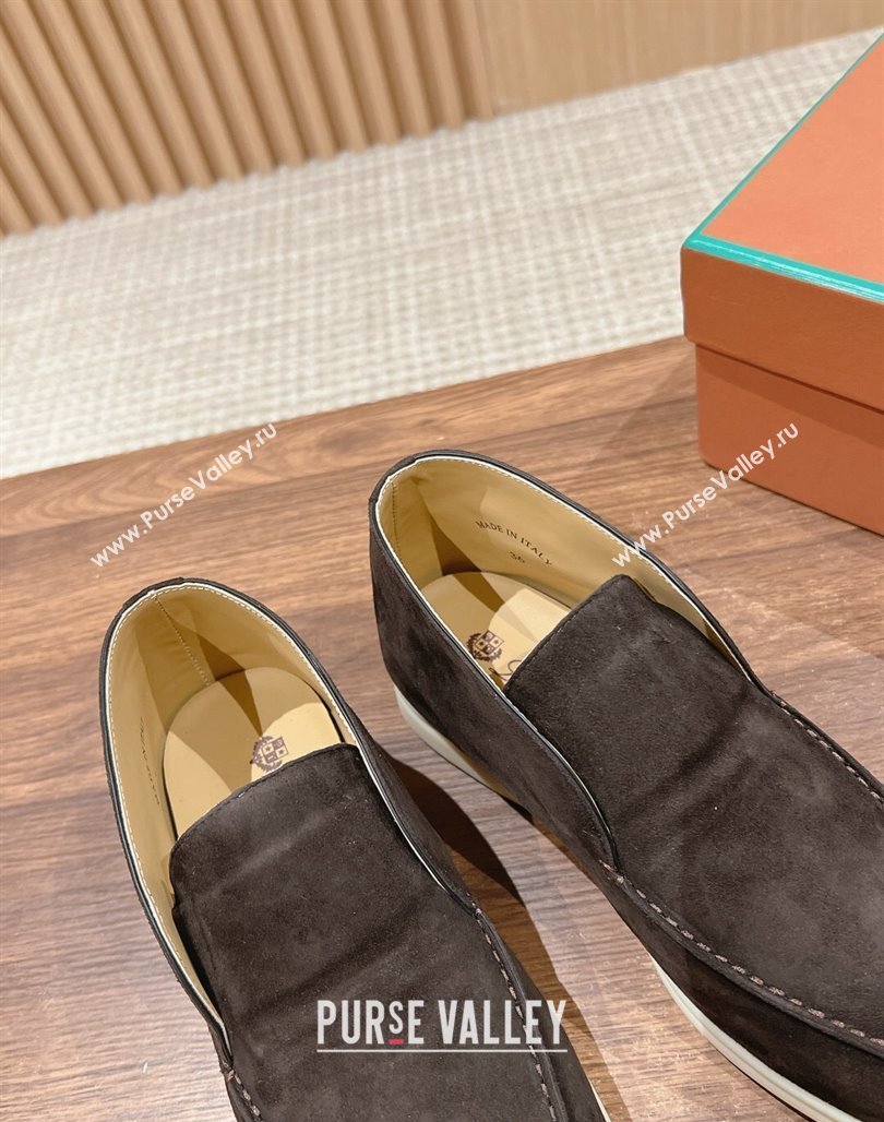 LP Open Walk Chukka Boots in Suede Dusty Brown 202402 Top LP010901 (KL-240109094)