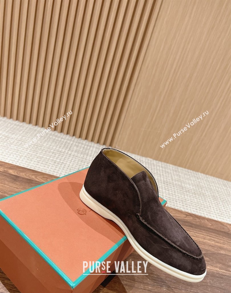 LP Open Walk Chukka Boots in Suede Dark Grey 202402 Top LP010901 (KL-240109095)