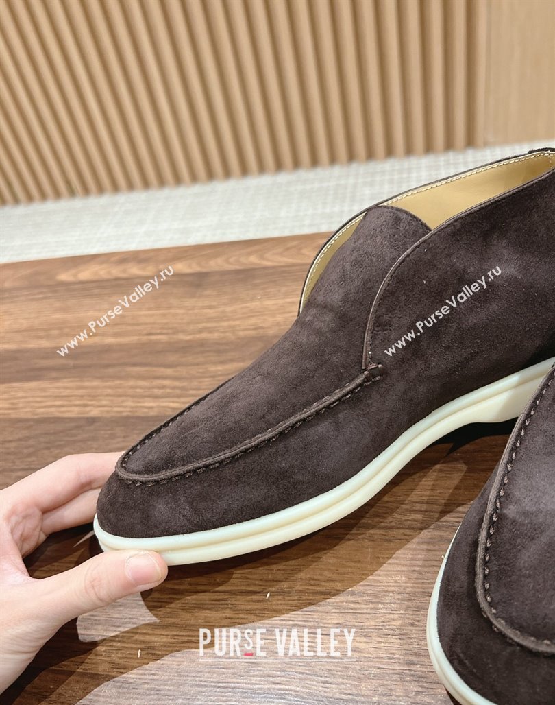 LP Open Walk Chukka Boots in Suede Dark Grey 202402 Top LP010901 (KL-240109095)