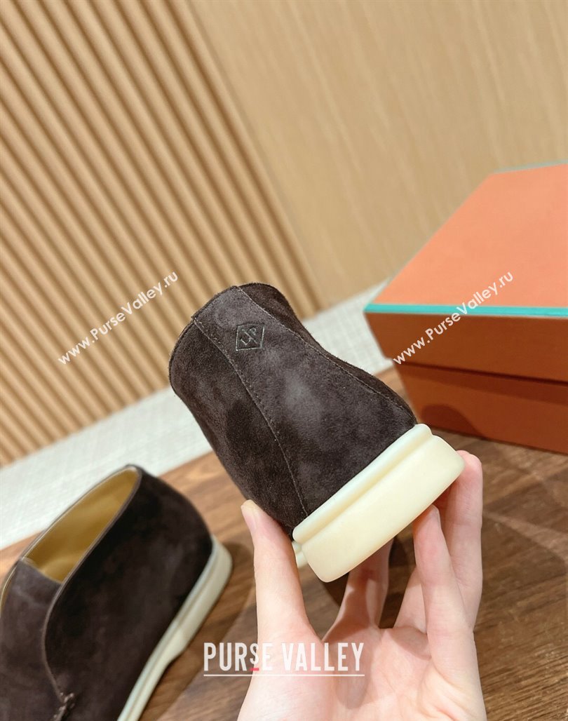 LP Open Walk Chukka Boots in Suede Dark Grey 202402 Top LP010901 (KL-240109095)