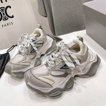 Balenciaga 6XL Trainers Sneakers in Mesh and Suede Grey 2024 (KL-240109050)