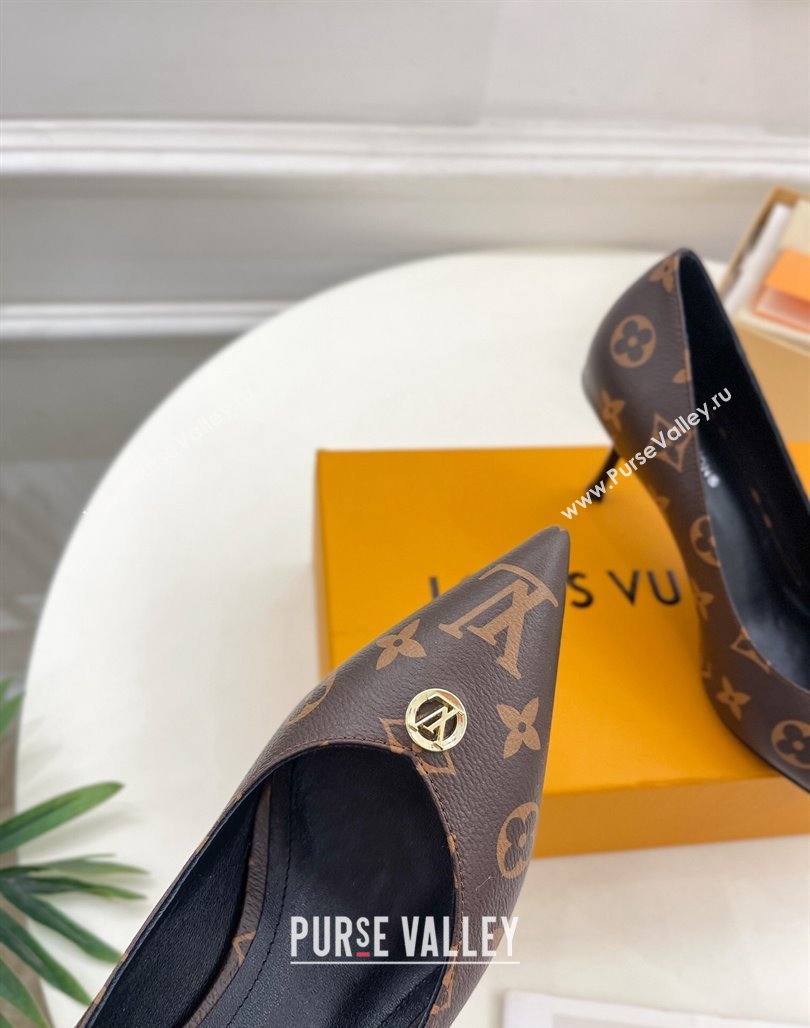 Louis Vuitton Stellar Pumps 7cm in Monogram Canvas 2024 1ACLE0 (MD-240127020)