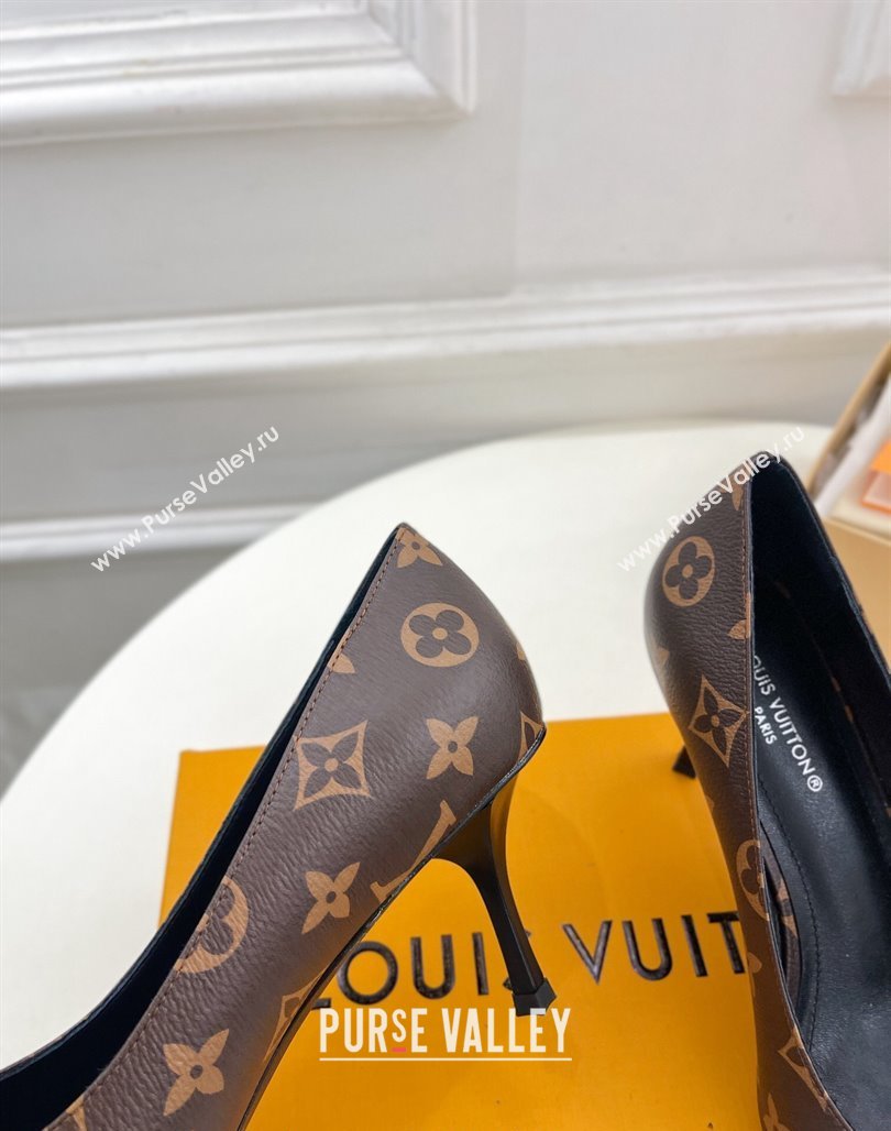 Louis Vuitton Stellar Pumps 7cm in Monogram Canvas 2024 1ACLE0 (MD-240127020)