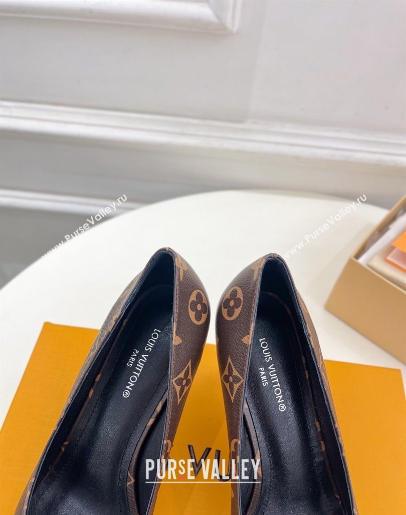 Louis Vuitton Stellar Pumps 7cm in Monogram Canvas 2024 1ACLE0 (MD-240127020)