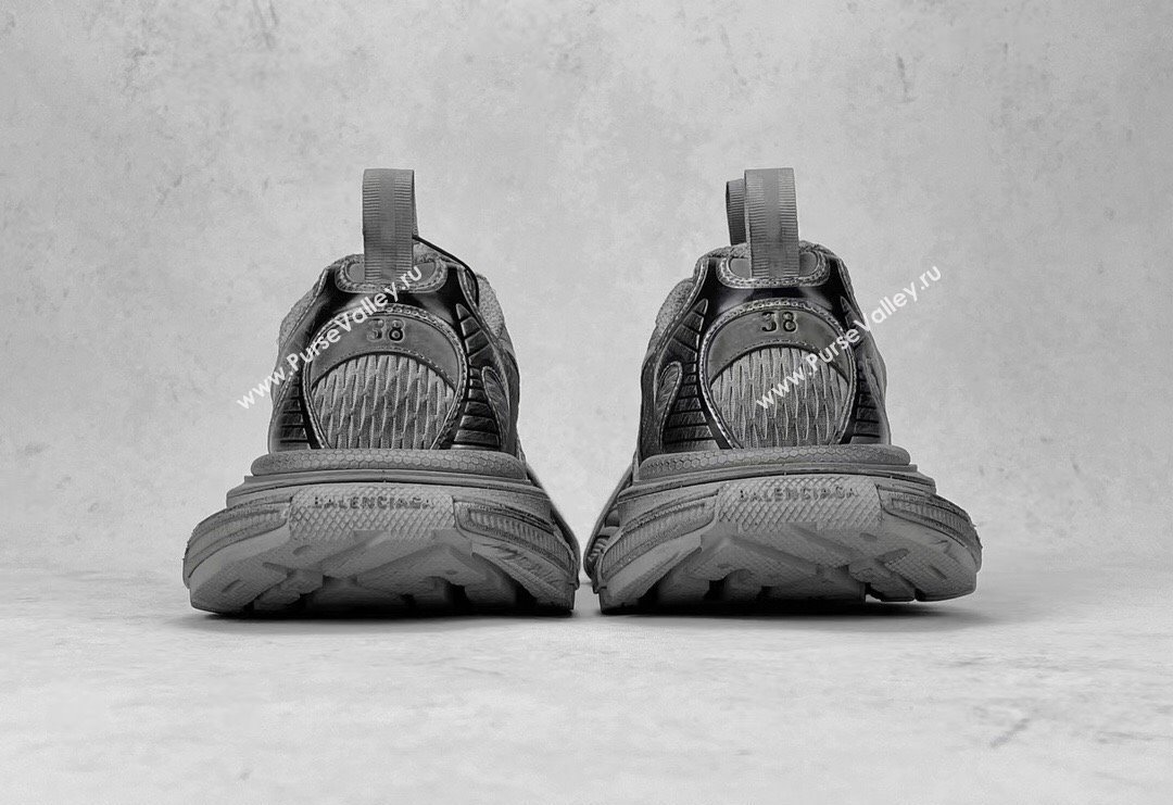 Balenciaga 3XL Trainers Sneakers in Mesh and Polyurethane Dark Grey 2024 0129 (8-240129013)